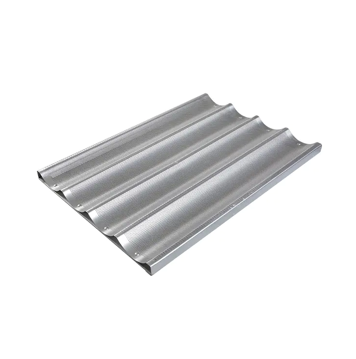 China Aluminum Perforated Baguette Pans: Crafting Perfection in Baking